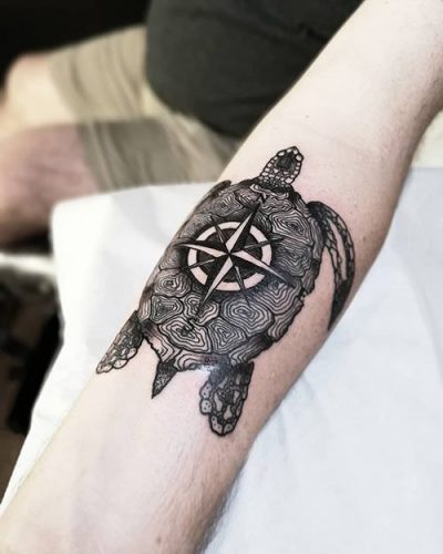 21 Sea Turtle Tattoo Design