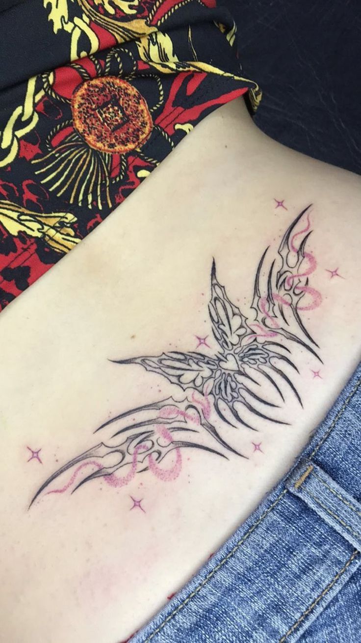 Find Out More on 29 Tramp Stamp Tattoo Ideas : Cute, Dainty, Gothic & Y2K Lower Back Designs