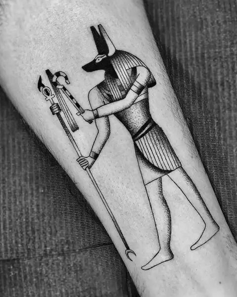 Explore the Most Striking Anubis Tattoo Ideas for : Myth Meets Modern Ink