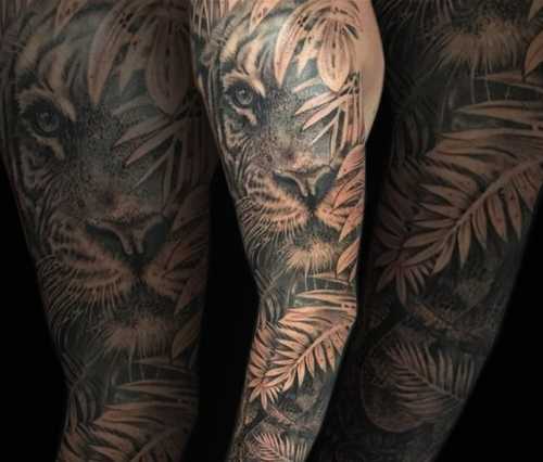25 Tiger Tattoo on Arm Ideas
