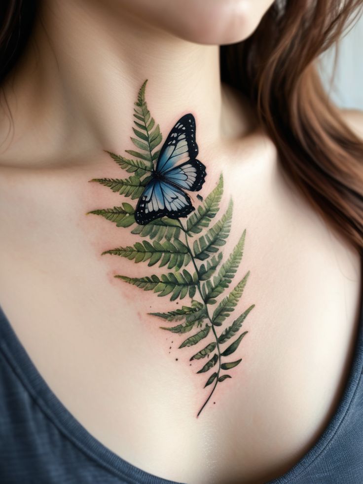 29 Fern Tattoo Ideas: Nature s Most Elegant Lines, From Shoulder Fronds to Hip Vines