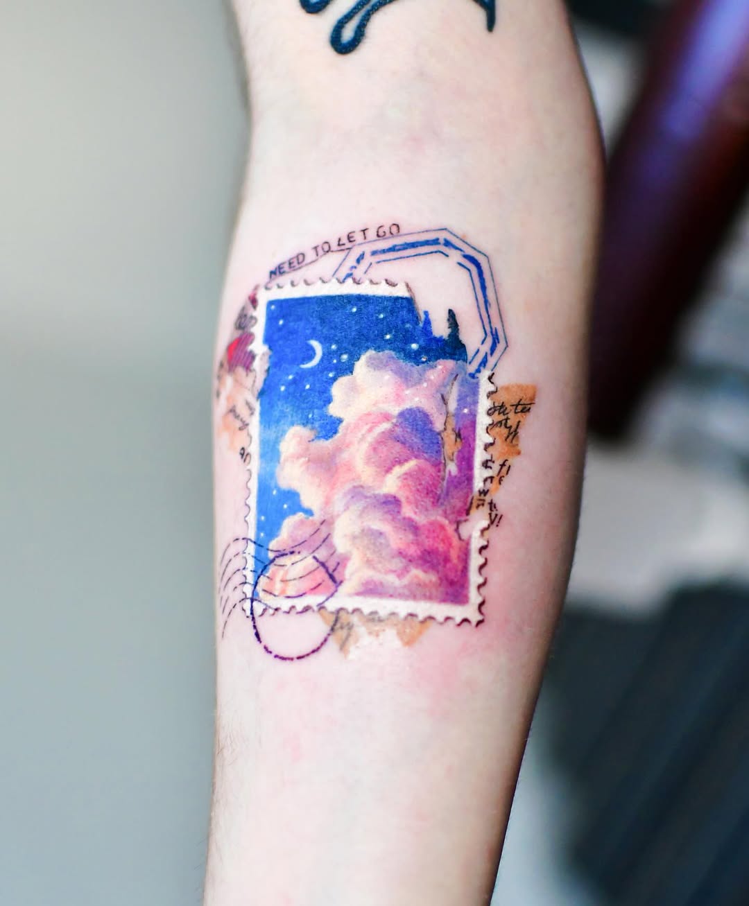 26 Cloud Tattoo Ideas with Sleeve Backgrounds, Stencil Designs, Realistic Heavens, Anime Inspiration