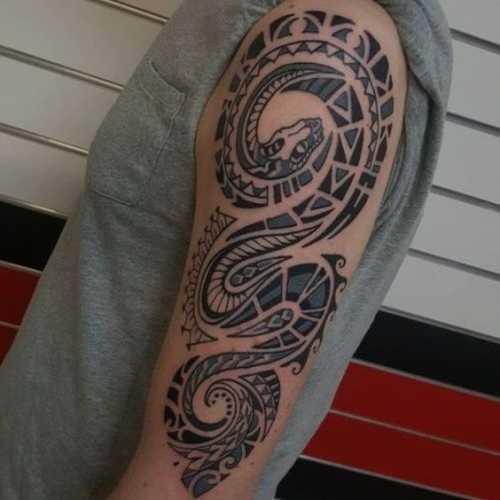 20 Snake Tattoos on Arm for a Bold Statement