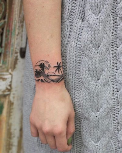 17 Island-Inspired Tattoo Ideas for : Embrace Tropical Artistry &#038; Serenity