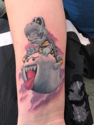 Explore 19 Unique Super Mario Tattoo Designs to Celebrate Your Love for the Iconic Game in