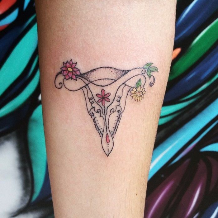 29 Womb Tattoo Ideas for : Floral, Anime, Goth, Succubus, and Symbolic Designs