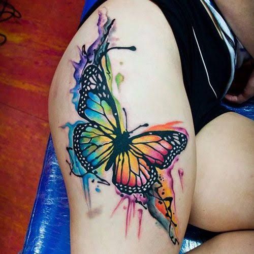 22 Colorful Tattoo Ideas for Women