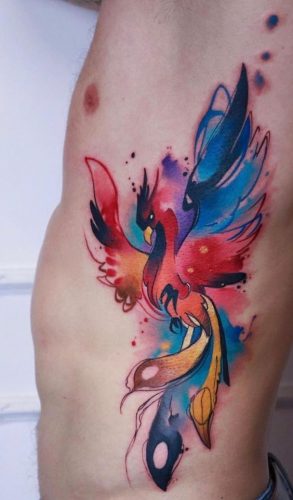 20 Rising Phoenix Tattoo Ideas