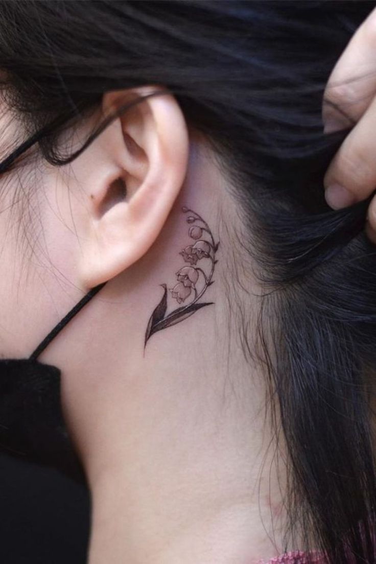 26 Stunning Lily of the Valley Tattoo Ideas