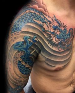Shoulder tattoos for men 24 ideas