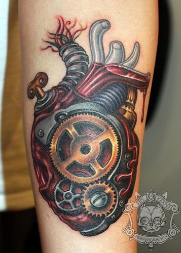 Explore 22 Unique Steampunk Tattoo Ideas for : Victorian Elegance Meets Modern Mechanics