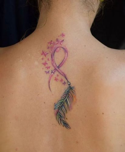 Embrace Hope with 15 Pink Ribbon Tattoo Ideas for Inspire and Honor
