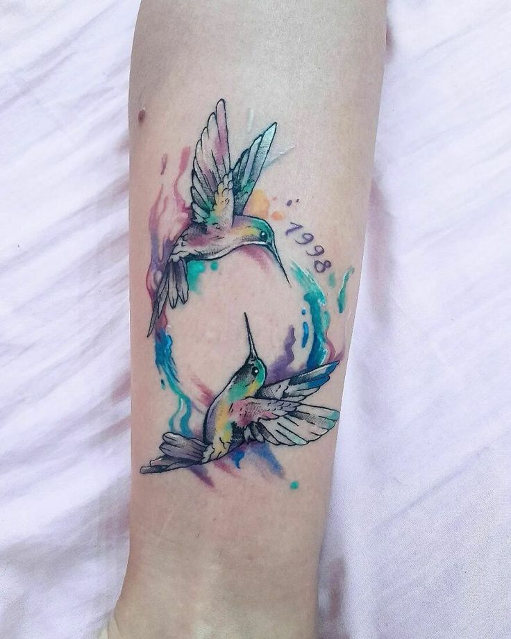 27 Stunning Hummingbird Tattoo Ideas for : Realistic, Minimalist, Geometric & Colorful Designs
