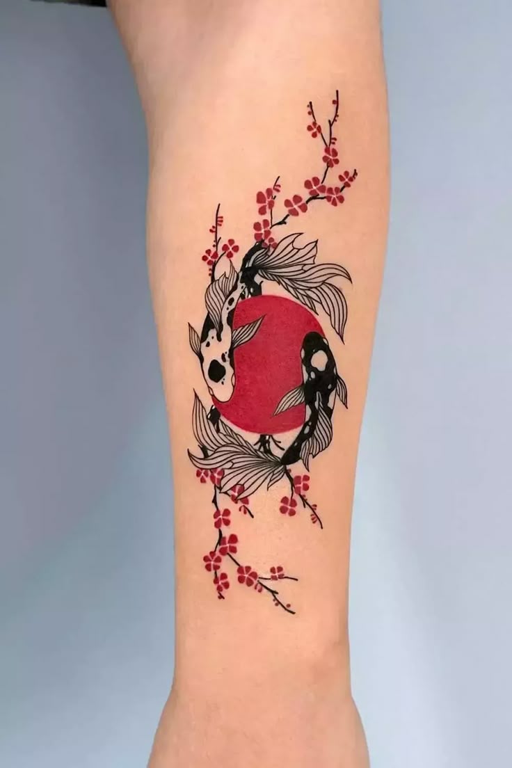 Explore 28 Unique Koi Fish Tattoo Ideas for : Minimalist, Japanese Style, Yin Yang, Fine Line