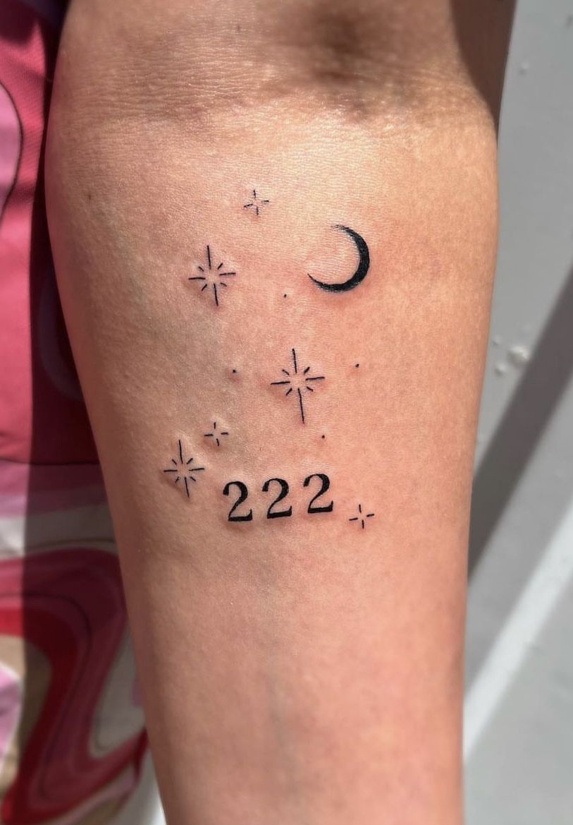 31 Ideas 222 Tattoo: Meanings, Fonts, and Placements You ll Actually Want
