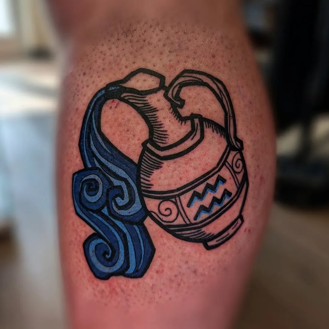 27 Aquarius Tattoo Ideas Unique For Men And Women | Constellation, Fineline, And Zodiac Designs