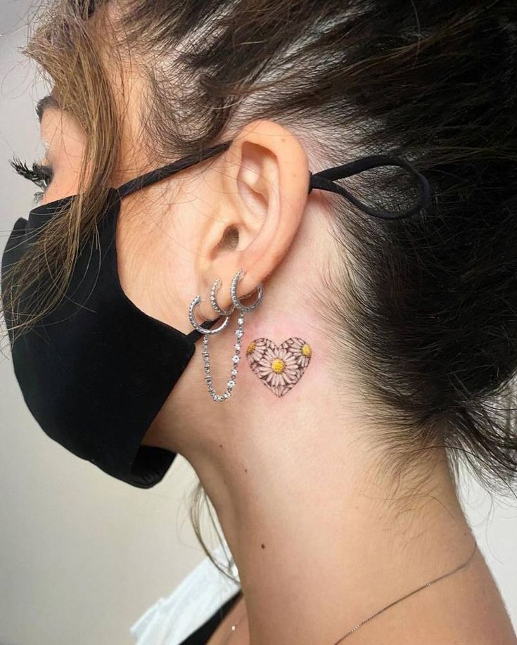 30 Behind Ear Tattoo Ideas for Men and Women Unique, Meaningful, Minimalist, Sparkle & More