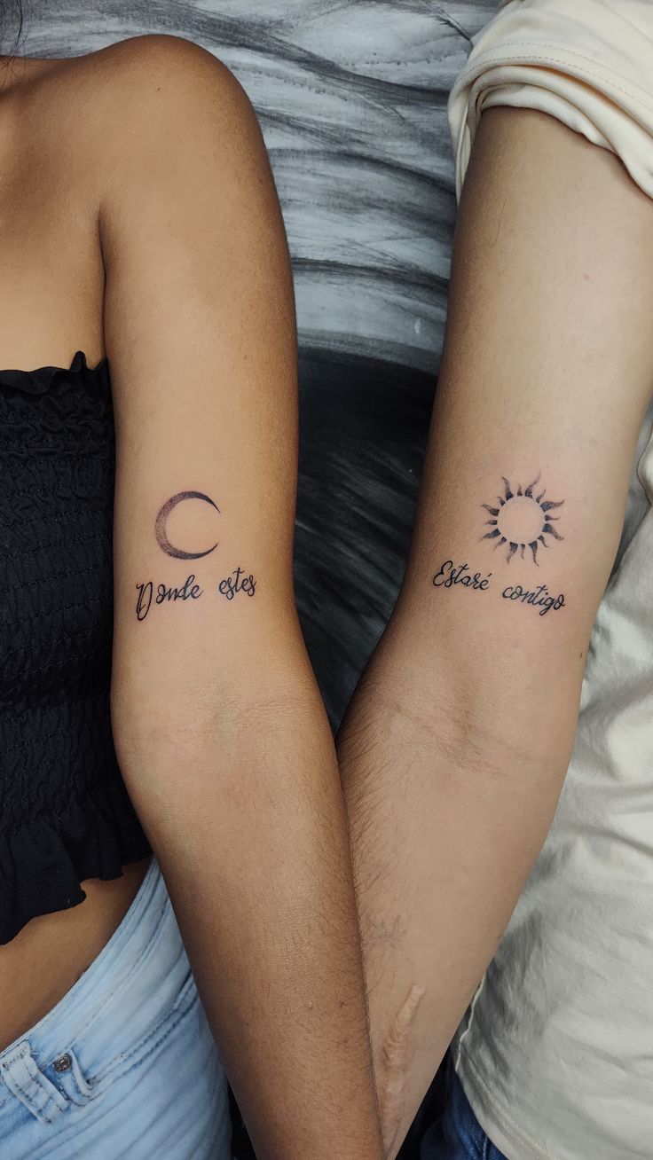 30 Unique Bestie Tattoo Ideas for Small, Meaningful, Funny & Matching BFF Tattoos