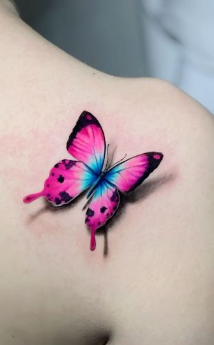 16 Beautiful Butterfly Tattoo Ideas for Women