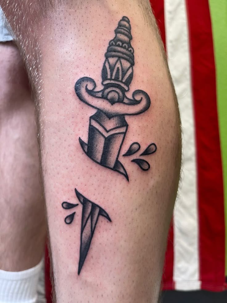 30 Dagger Tattoo Ideas : Neotraditional, Fine Line, Gothic, Butterfly, Panther, Fantasy Designs