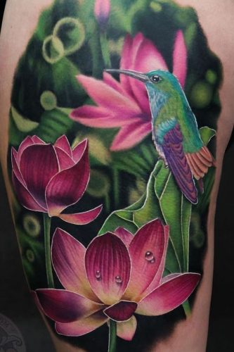 22 Colorful Tattoo Ideas for Women
