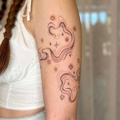 The Art of Cloud Tattoos: 22 Heavenly Designs for