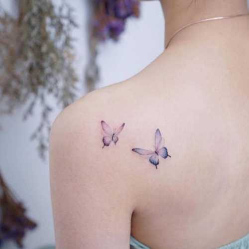 29 Tiny Butterfly Tattoo Ideas