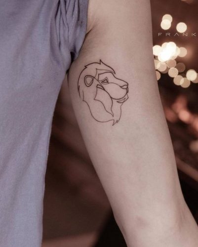 27 Easy Lion Tattoo Ideas: Simple yet Meaningful Designs