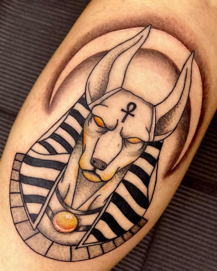Explore the Most Striking Anubis Tattoo Ideas for : Myth Meets Modern Ink