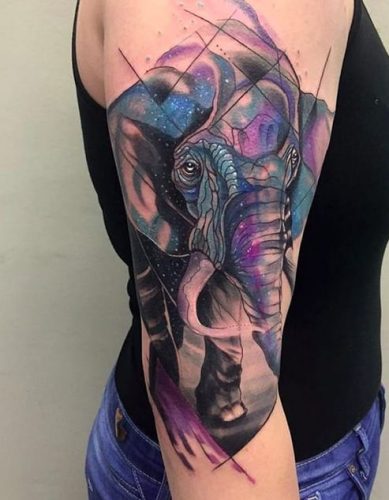 20 Elephant Shoulder Tattoos Ideas