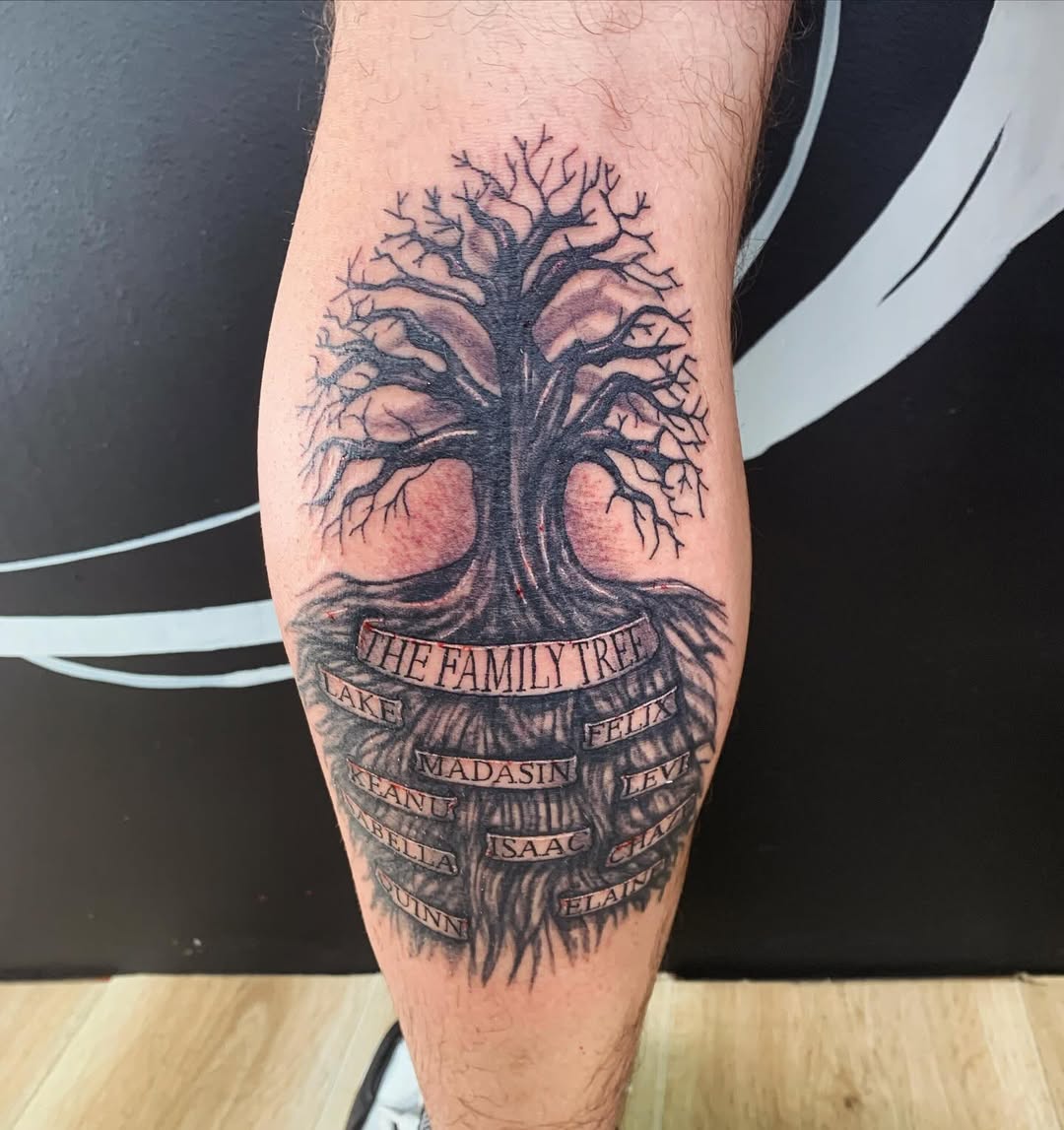 28 Family Tree Tattoo Designs Full of Meaning and Inspiration