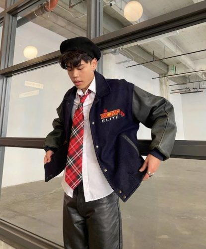 17 Trendy Men’s Jacket and Tie Combos for : Leather, Denim & Velvet Style