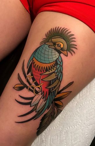 Explore 20 Captivating Quetzal Tattoo Designs for a Vibrant Ink Inspiration