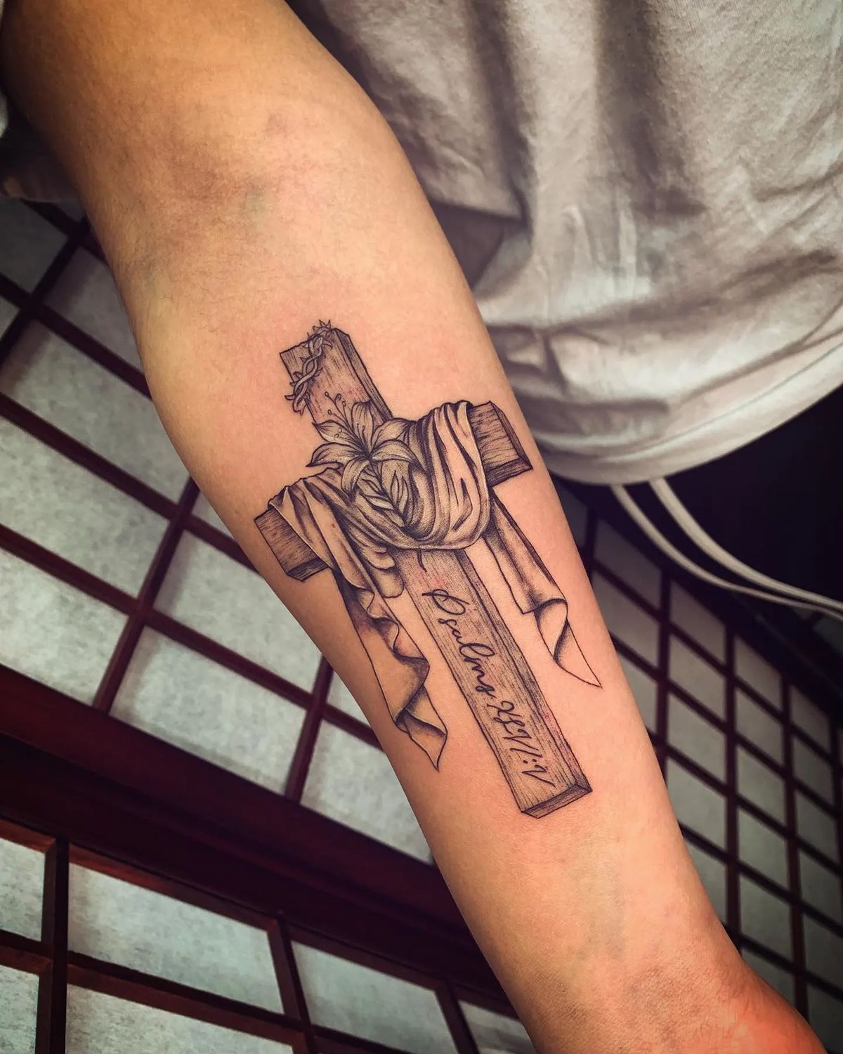 25 Bible Verse Tattoo Ideas for Men and Women Forearm, Chest, Ribs, Spine, Thigh, Sleeve