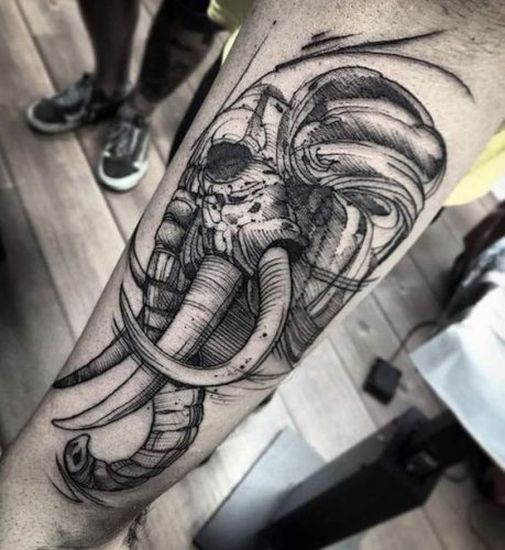 17 Elephant Tattoo Ideas for Men