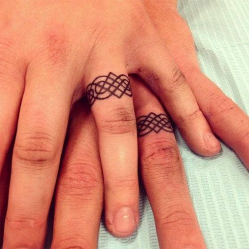 20 Wedding Ring Tattoo Ideas