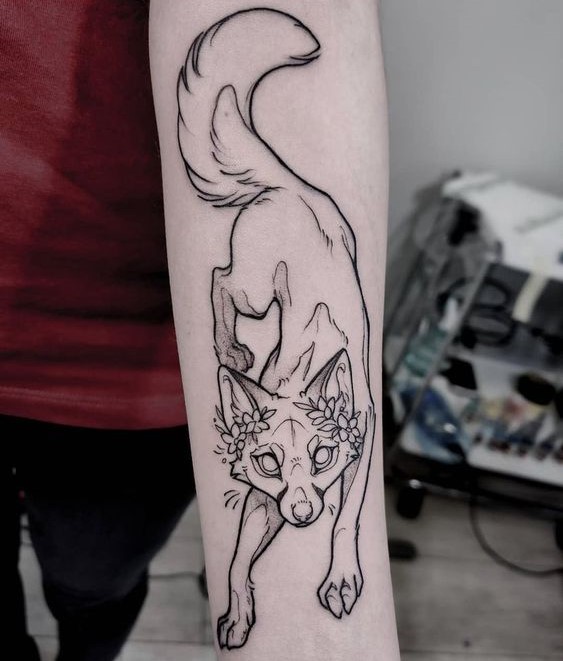 Explore 23 Stunning Geometric Fox Tattoo Ideas for : Bold Designs, Minimalist Sketches, and Unique Abstract Art