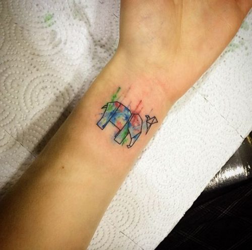 26 Wrist Elephant Tattoos Ideas