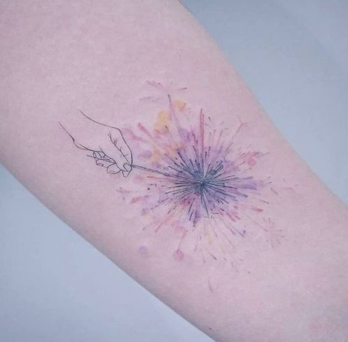 20 Captivating Firework Tattoo Designs for : Ignite Your Skin with Artistic Brilliance
