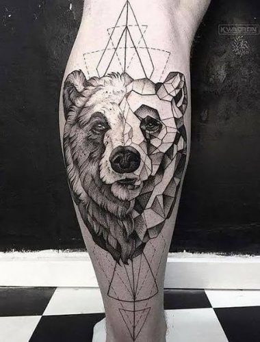 Explore 20 Unique Geometric Animal Tattoos for – From Celestial Wolves to Vibrant Birds