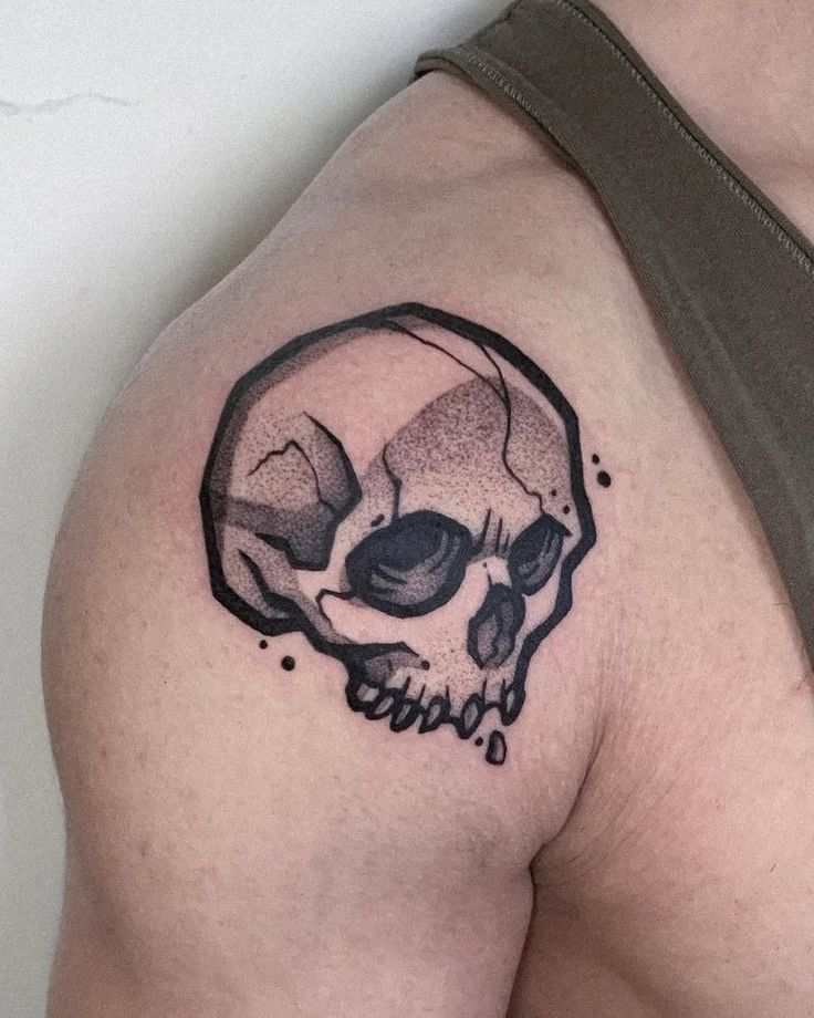 29 Skull Tattoos Ideas for Men and Women Unique, Traditional, Feminine, Dark & Mexican Skull Designs