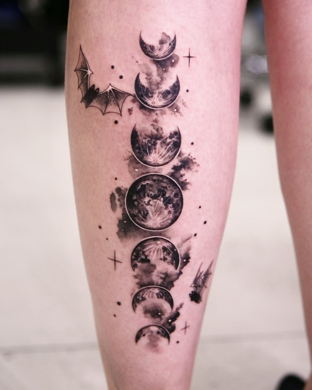 28 Moon Phases Tattoo Ideas Full of Symbolism and Style