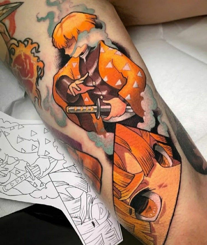 28 Demon Slayer Tattoo Ideas to Inspire Your Next Ink