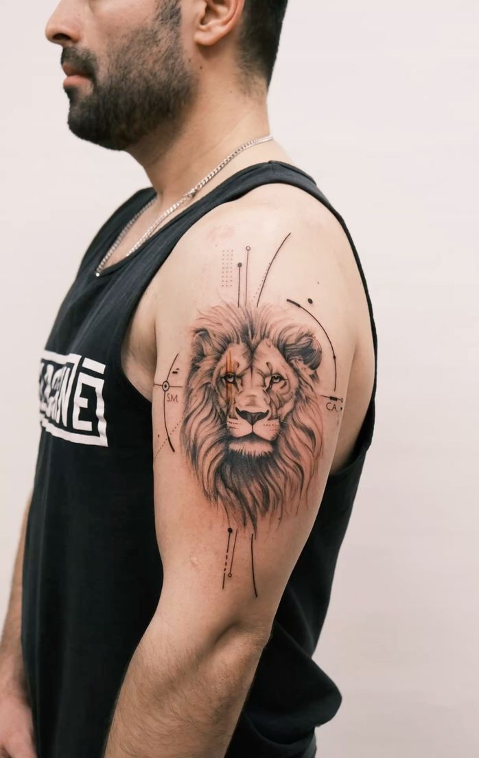 27 Ideas Lion Tattoo : From Minimalist Lines to Regal Power