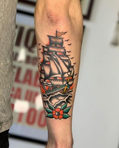 Explore 17 Captivating Viking Ship Tattoo Ideas for : Embrace Norse Heritage &#038; Artistry