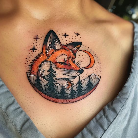 Explore 23 Stunning Geometric Fox Tattoo Ideas for : Bold Designs, Minimalist Sketches, and Unique Abstract Art