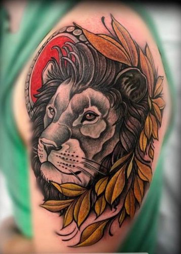 19 Cover Up with a Lion Tattoo: Transform and Renew