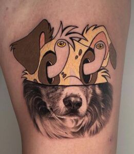 24 Dog Portrait Tattoo Ideas