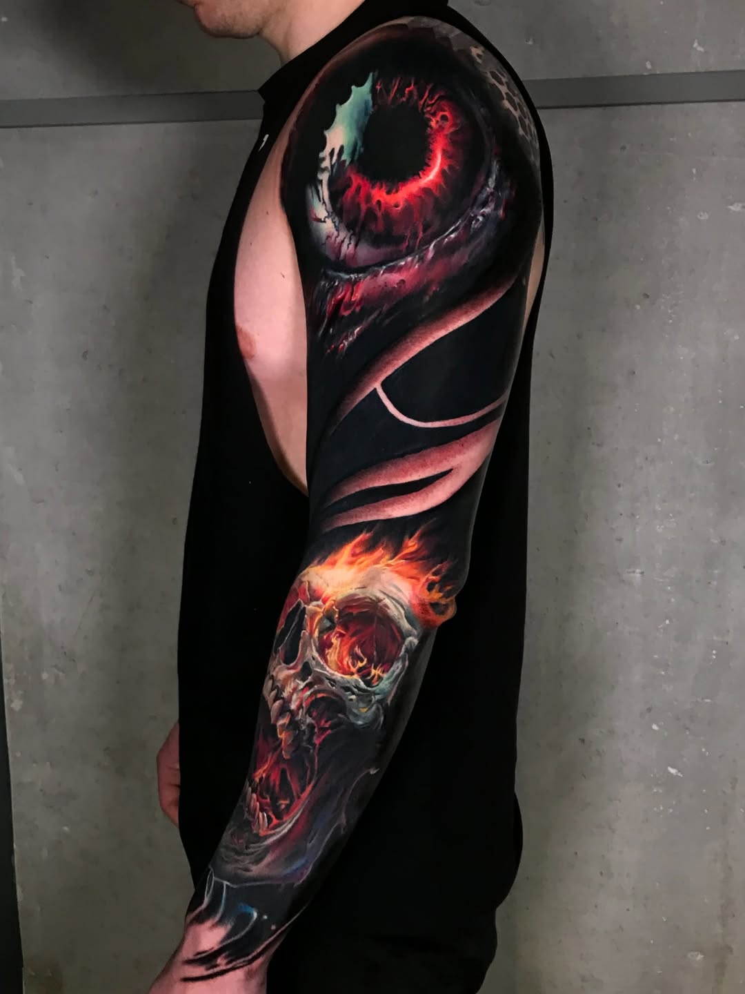 28 Full Sleeve Tattoo Ideas for Women & Men Japanese, Fine Line & Colorful Design Inspiration