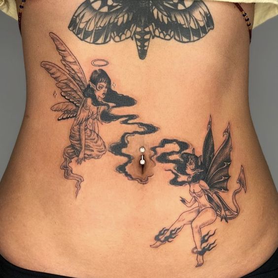 22 Ideas for Lower Stomach Tattoos: Stunning Designs and Unique Personal Statements